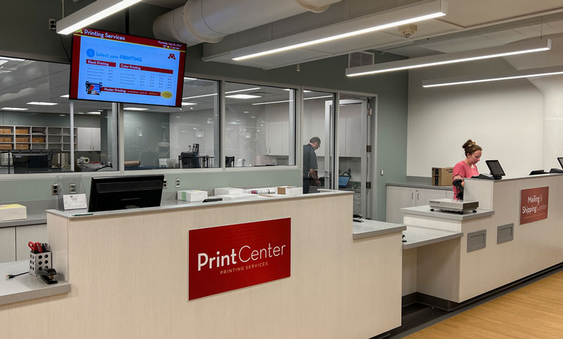 Digital Print Center, Coffman